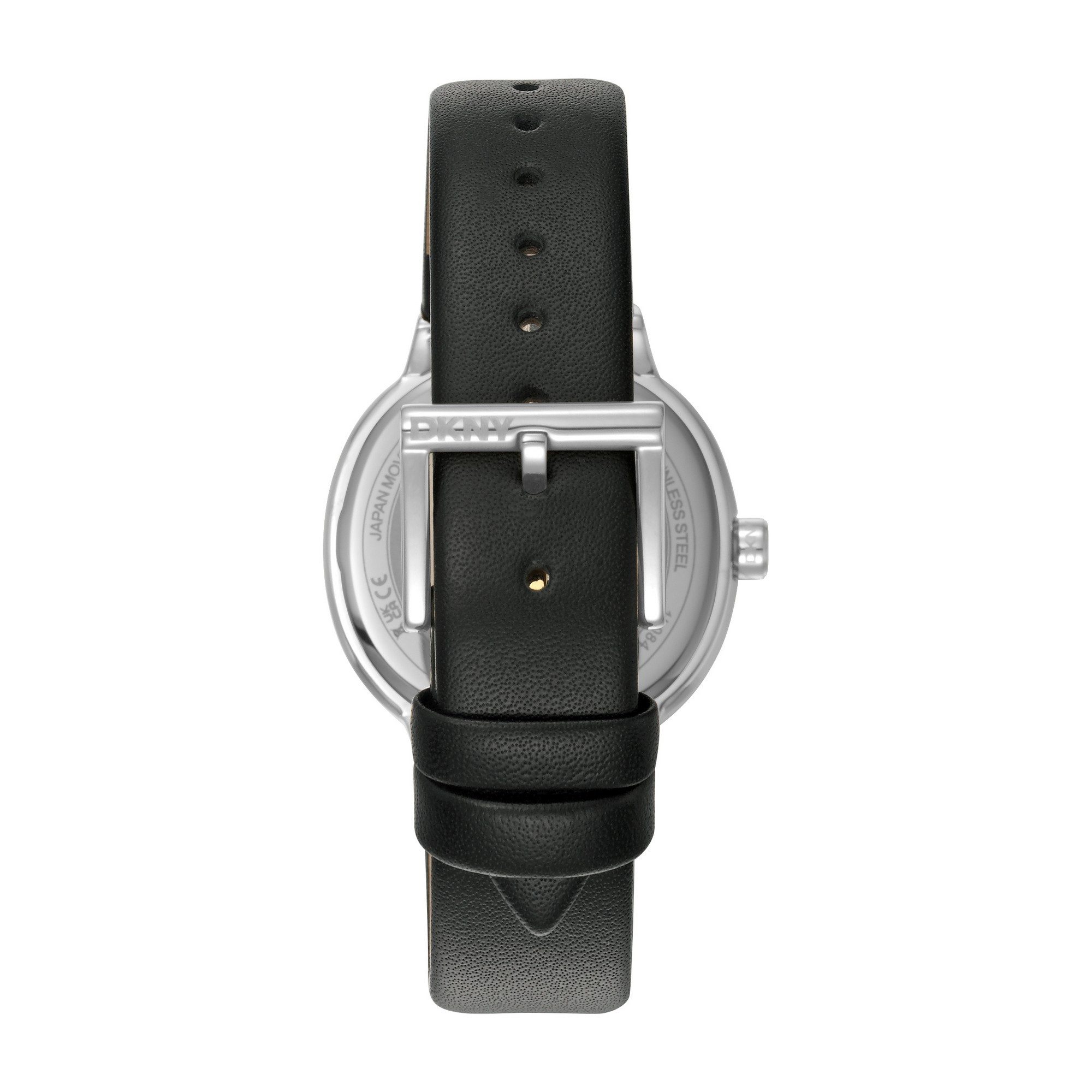 DKNY Quarzuhr Evening DK1L084L0015, Armbanduhr, Damenuhr, Lederarmband, analog, Tag