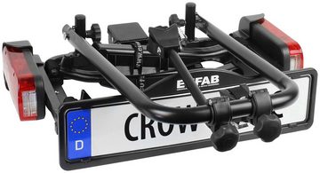 EUFAB Kupplungsfahrradträger EUFAB 11569 CROW BASIC, für max. 2 Räder, E-Bike geeignet