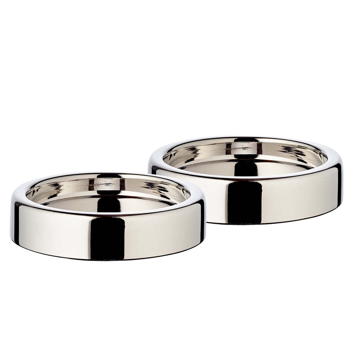 EDZARD Kerzenhalter Sanremo, 2er-Set Sanremo, vernickelt, günstig online kaufen