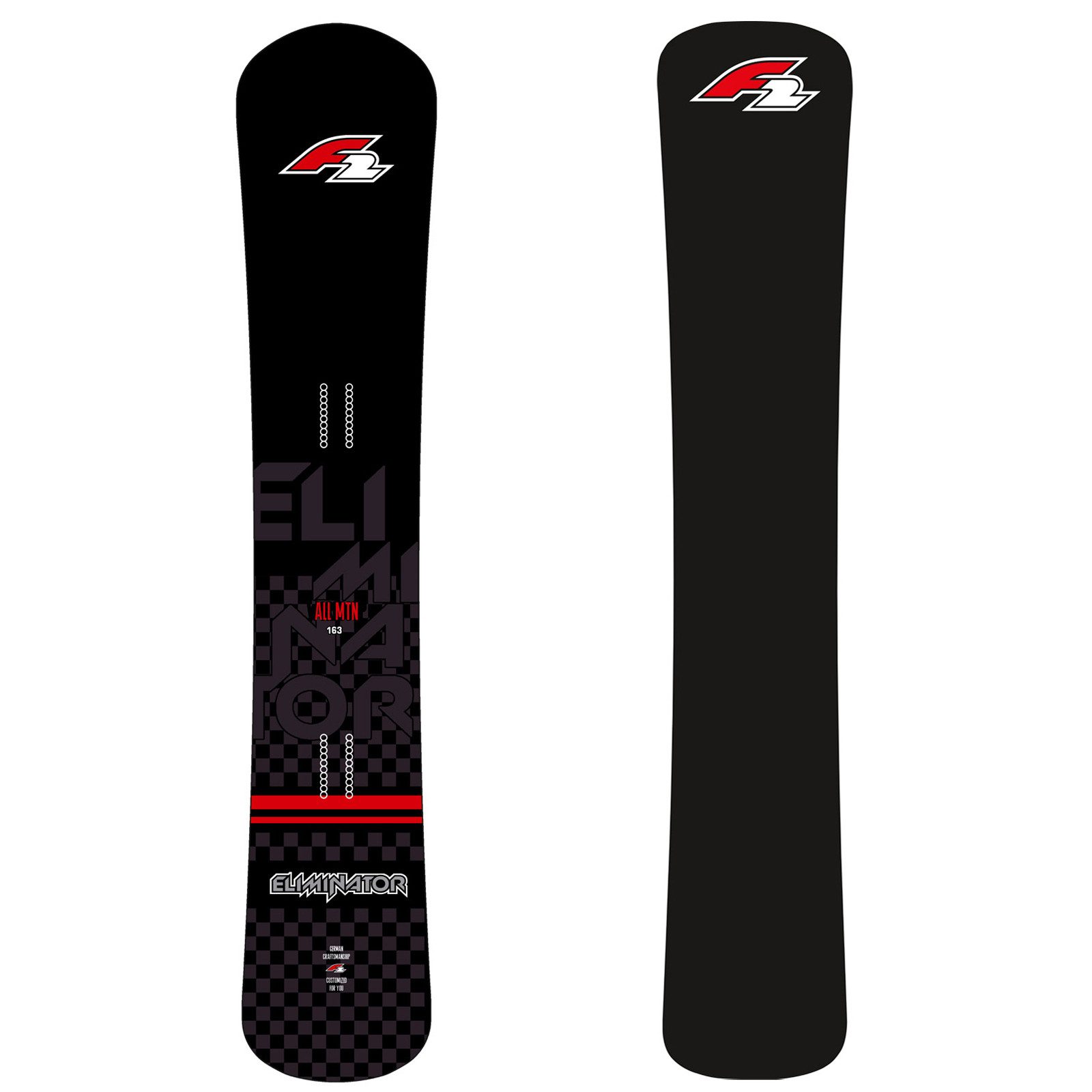 F2 Snowboard F2 Snowboard Eliminator Race 147 cm Schwarz 2023/24