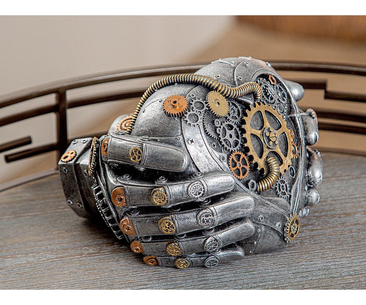Brillibrum Dekofigur Zahnrad Design Steampunk Skulptur günstig online kaufen