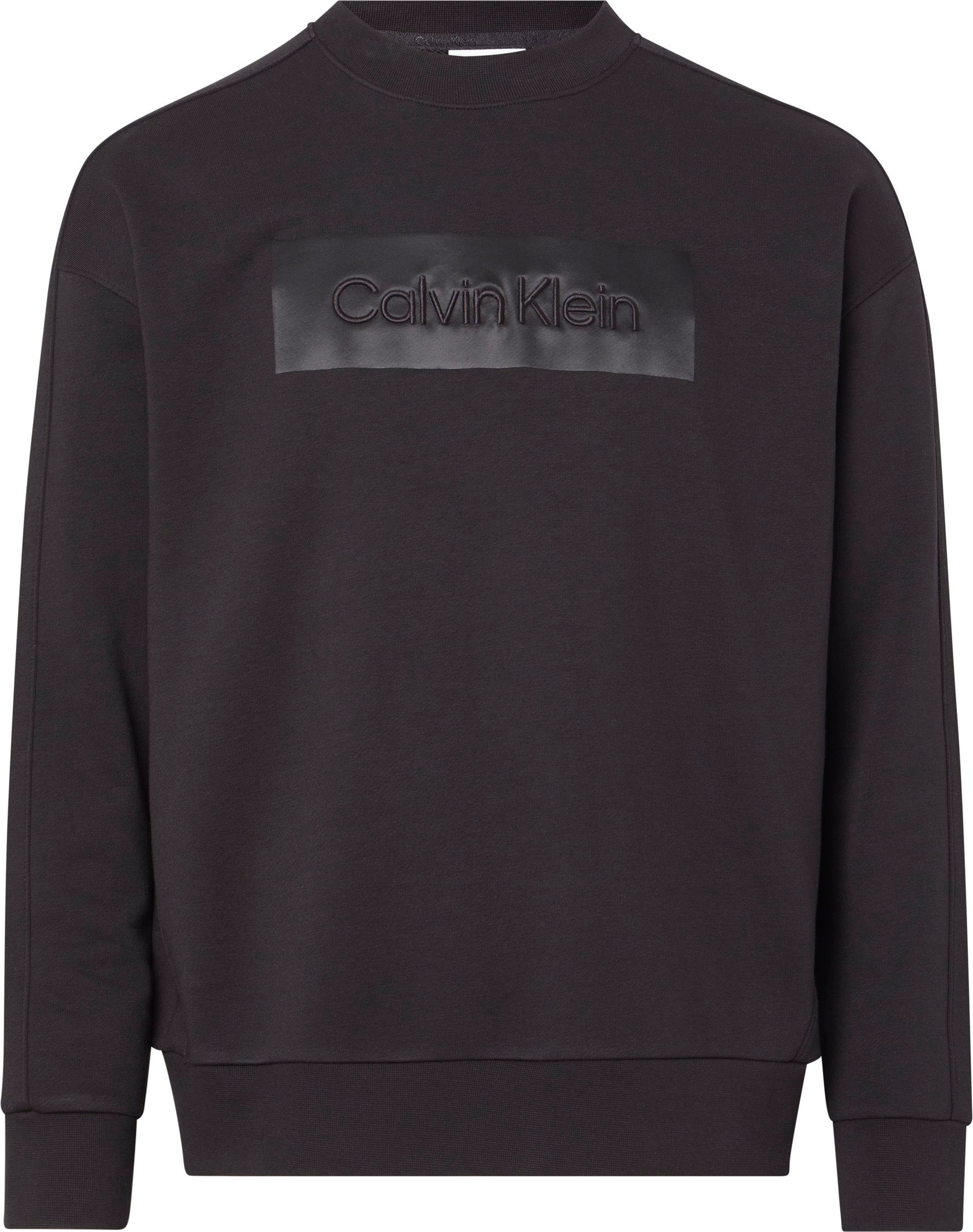 Logoschriftzug Calvin BT-EMBROIDERED COMFORT auf Klein HOODIE Sweatshirt der Brust mit Big&Tall