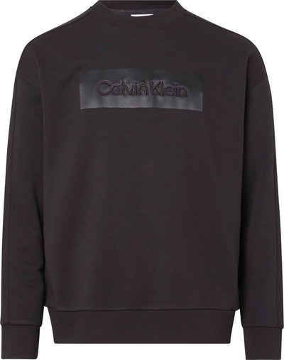 Calvin Klein Big&Tall Sweatshirt BT-EMBROIDERED COMFORT HOODIE mit Logoschriftzug auf der Brust