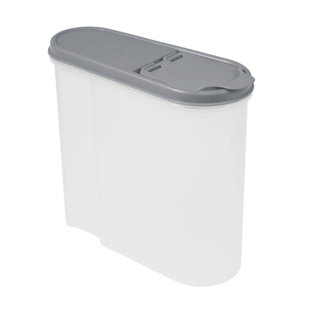 keeeper Vorratsdose Cerealien-Box Kunststoff Jean Nordic - grau 1.25 - 5 Liter, PP/PE | Vorratsdosen