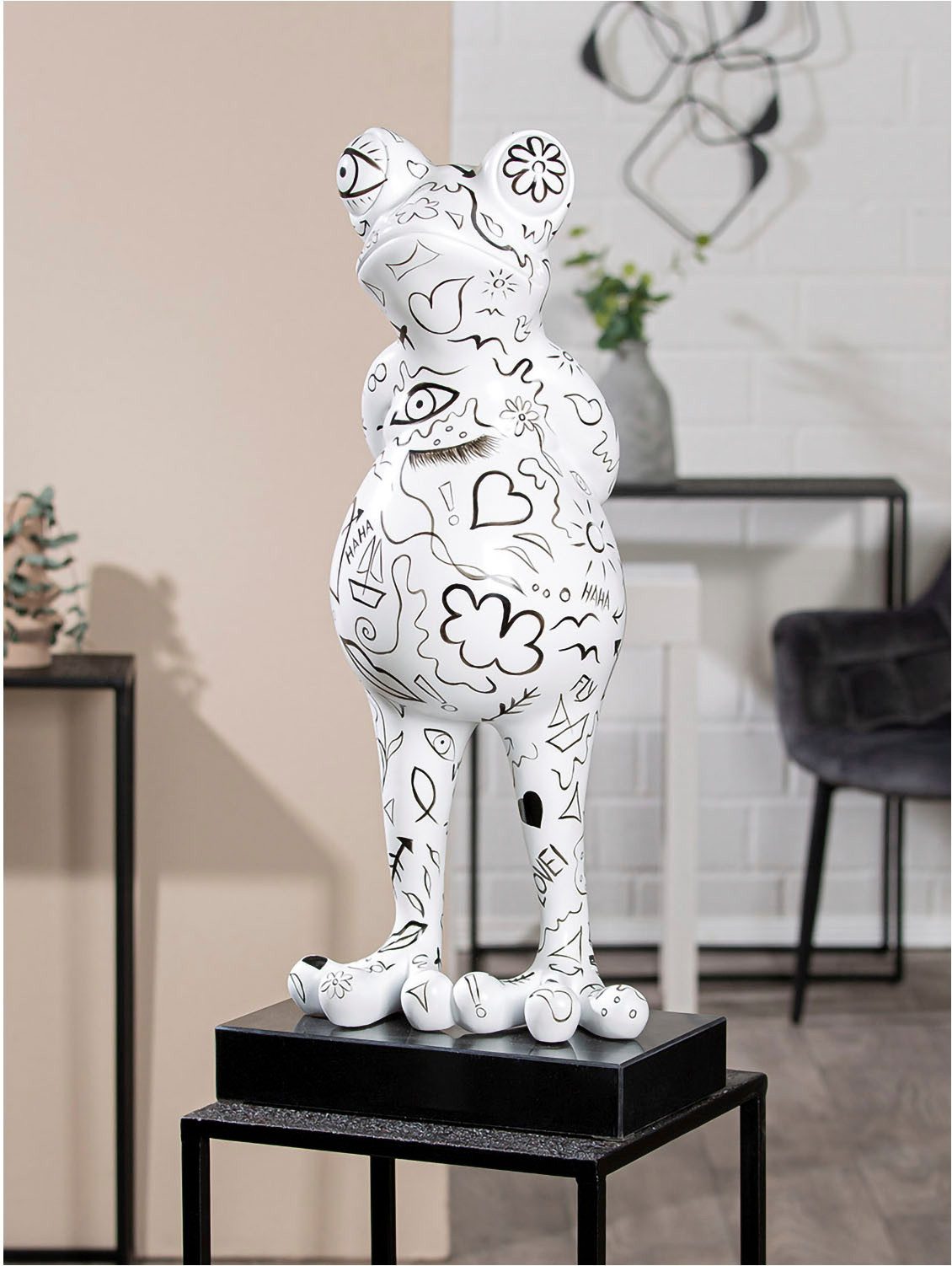 Casablanca by Gilde Tierfigur Frosch "Frog Modern Art" (1 St)