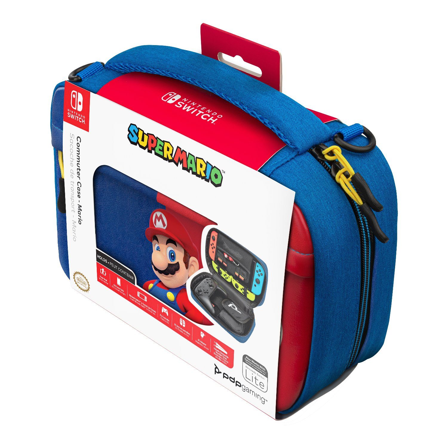 PDP - Performance Designed Products Spielekonsolen-Tasche PDP Tasche Elite Commuter Mario Edition Switch