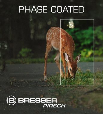 BRESSER Pirsch 10x42 mit Phasenvergütung Fernglas