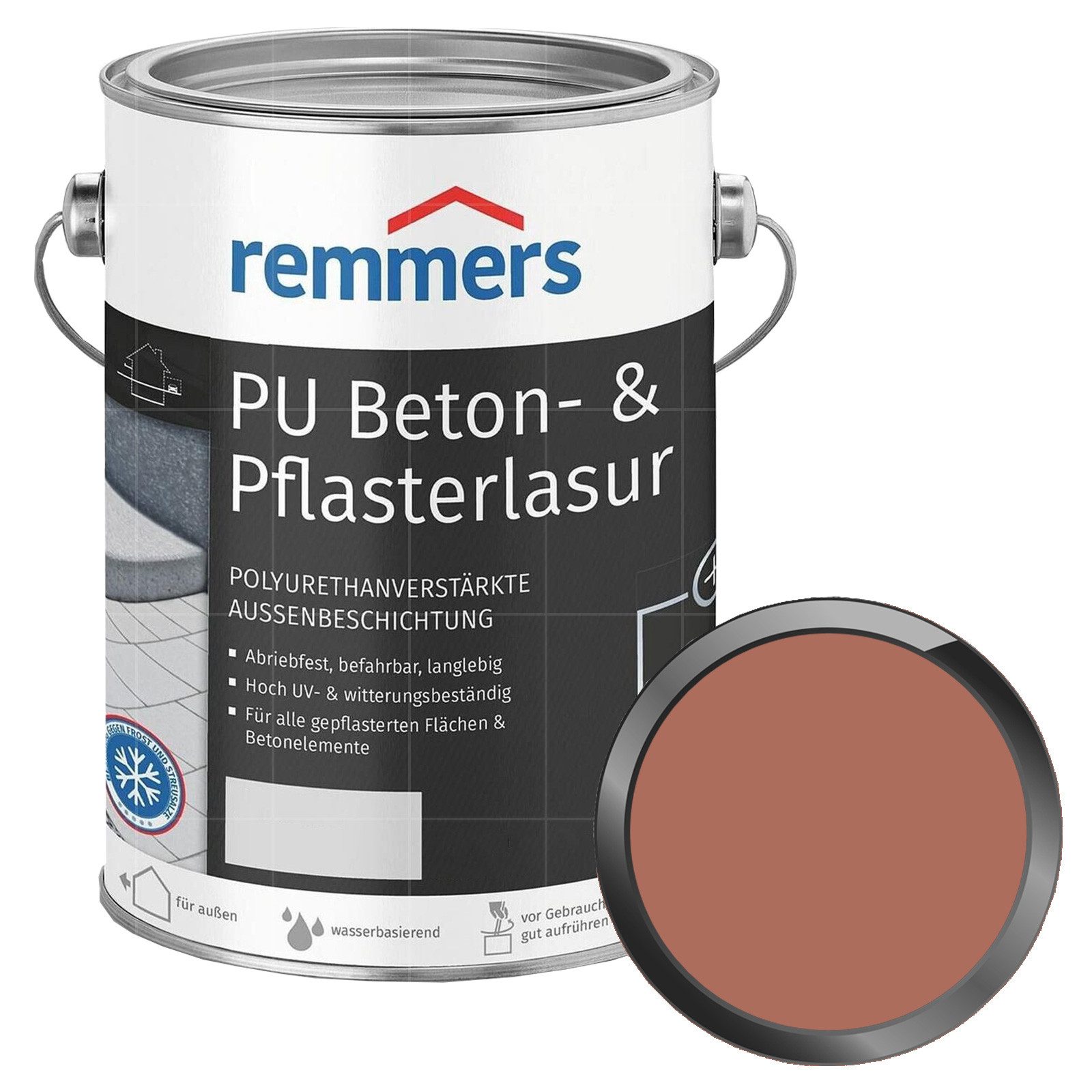 Remmers Lasur PU Beton- und Pflasterlasur 2,5 LTR