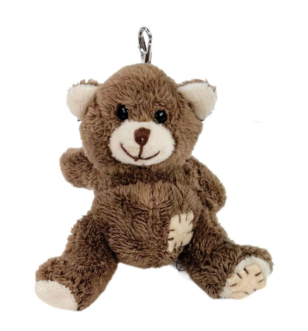 Euro Souvenirs Kuscheltier Schlüsselanhänger Teddybär 8 cm braun