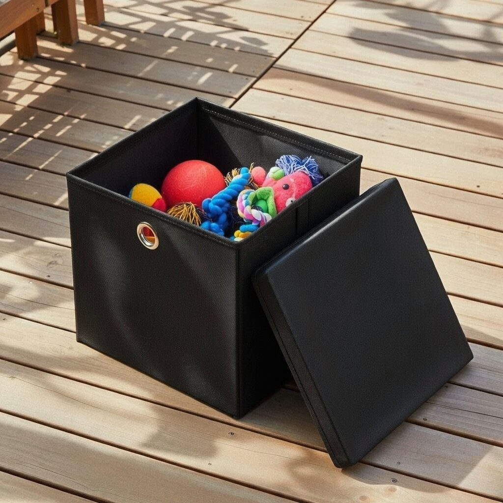 StickandShine Faltbox 4er SET 32 x 32 x 32 cm mit Deckel – perfekt für KALLAX - 19 Farben – Bild 5 von 5