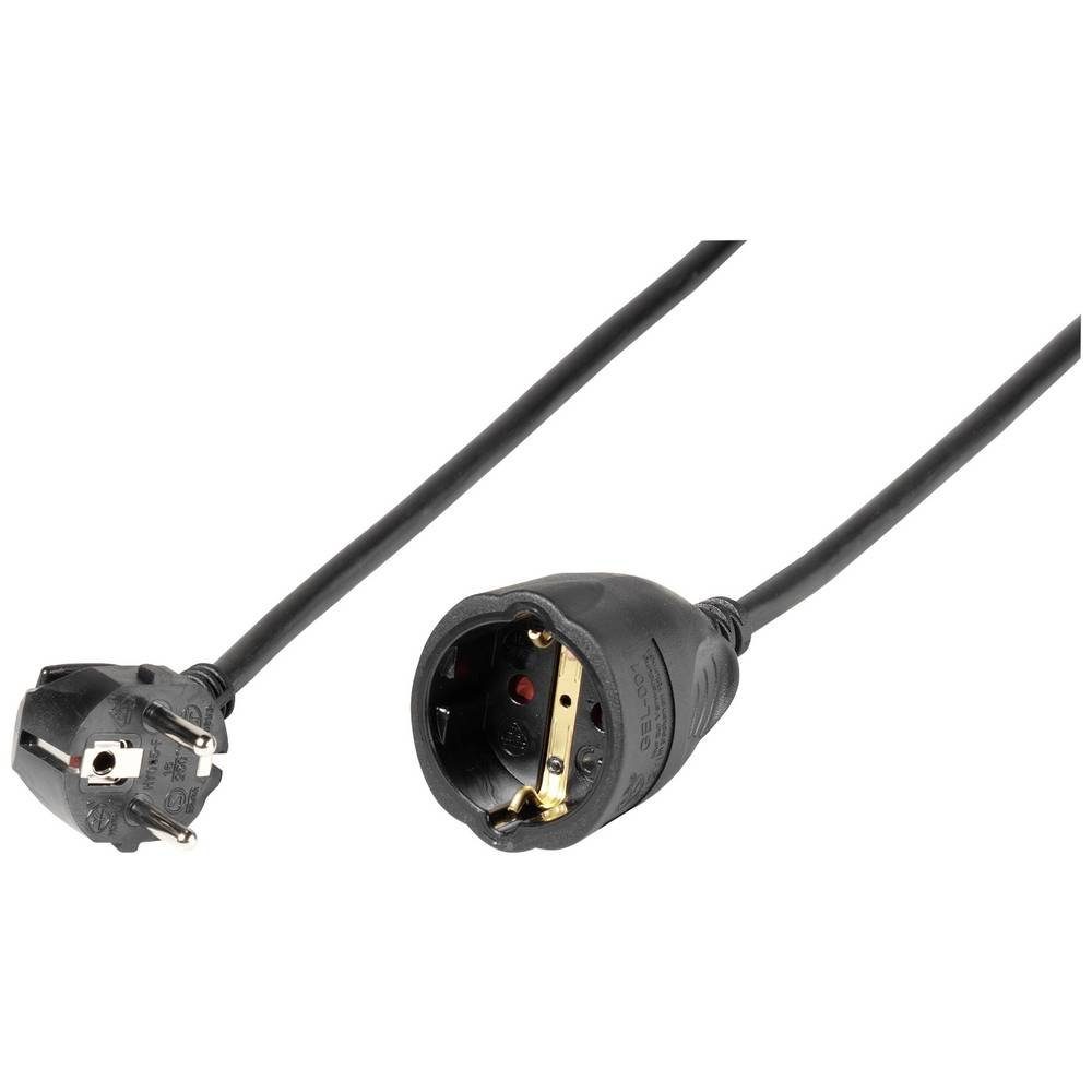 BASIC Schuko-Verlängerung 1.5 qmm, 10 m Verlängerungskabel