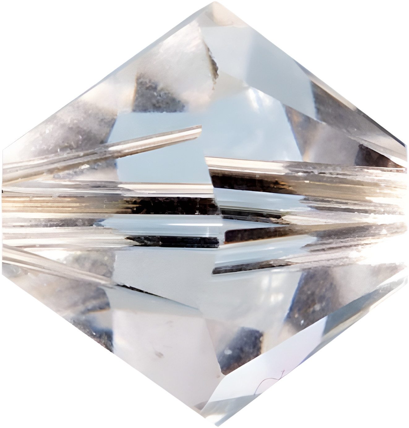 Swarovski Поролон KNORR-PRANDELL Swarowski Doppelkegel6mm crystal12er 212207800