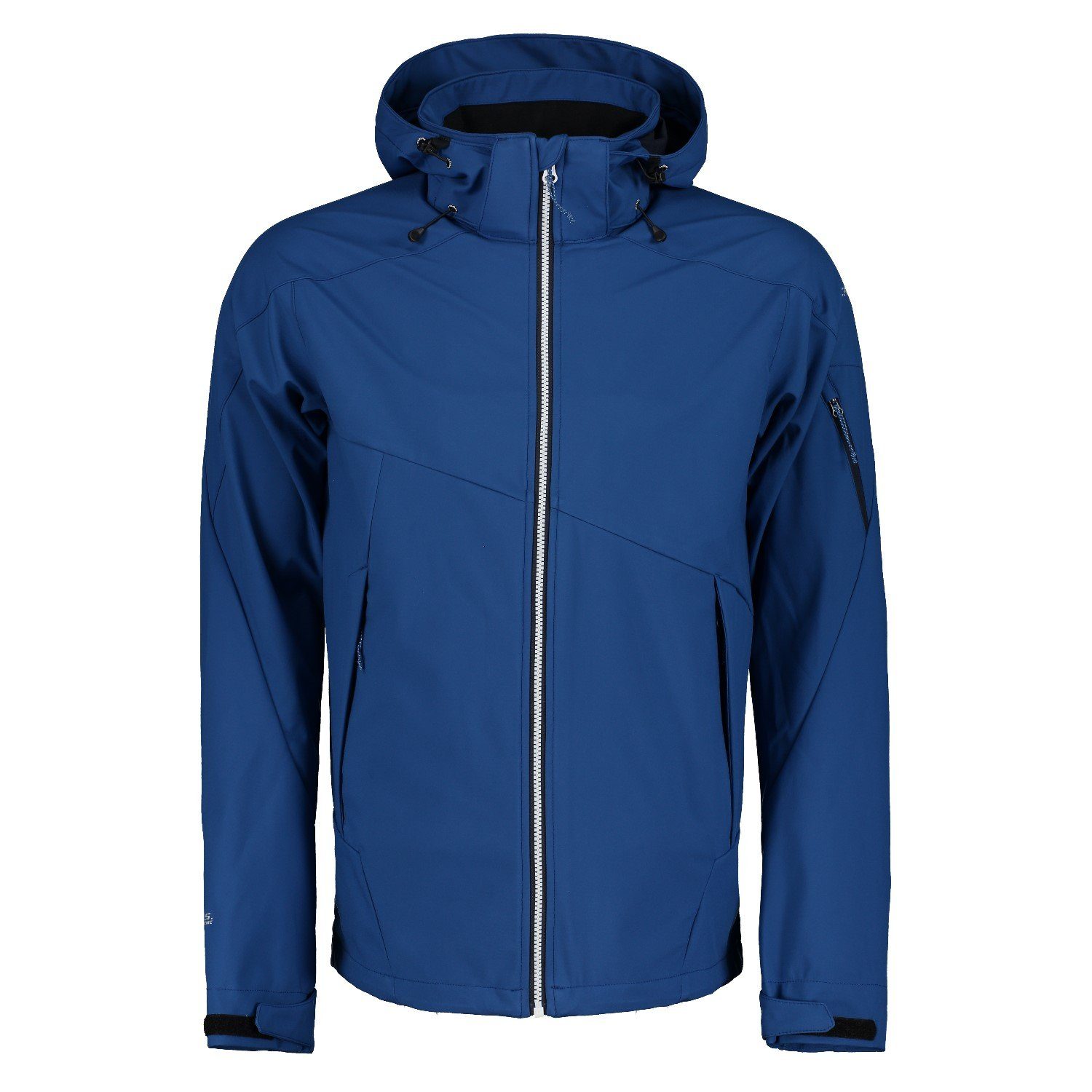 Icepeak Funktionsjacke Icepeak Sofshelljacke Barling für Herren mit abnehmbarer Kapuze Blau