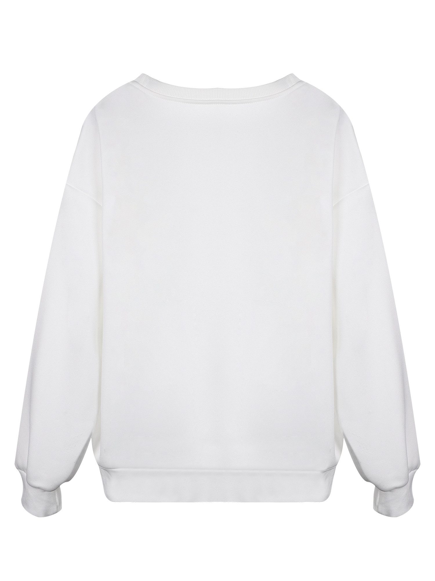 PYLIKE Fleecepullover Fleecepullover Langarm Damen,Sweatshirt mit günstig online kaufen