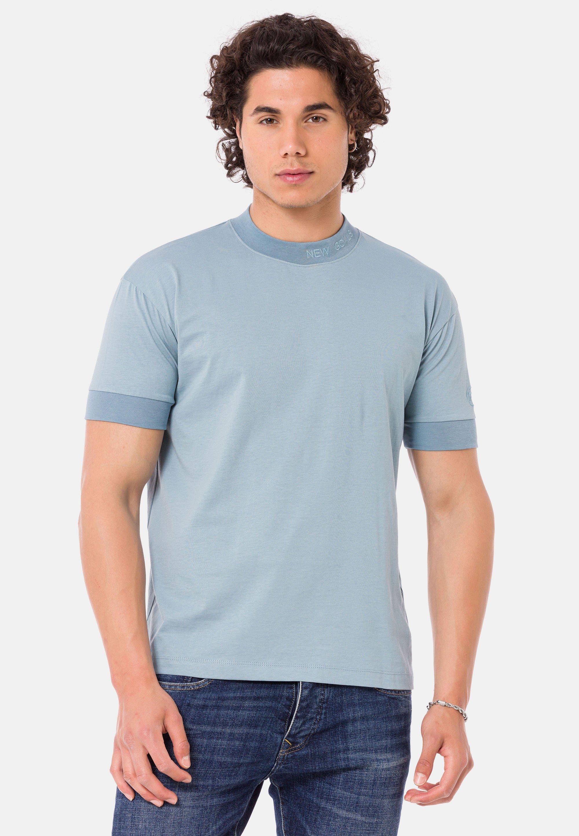 RedBridge T-Shirt Widnes mit Logo-Bestickung blau