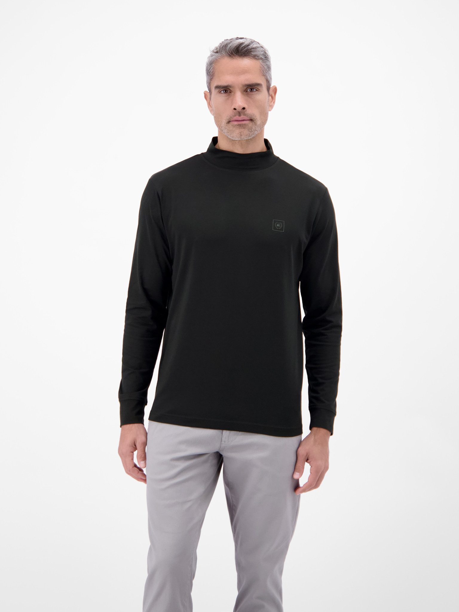 LERROS Rollkragenshirt langarm, mit Stretch
