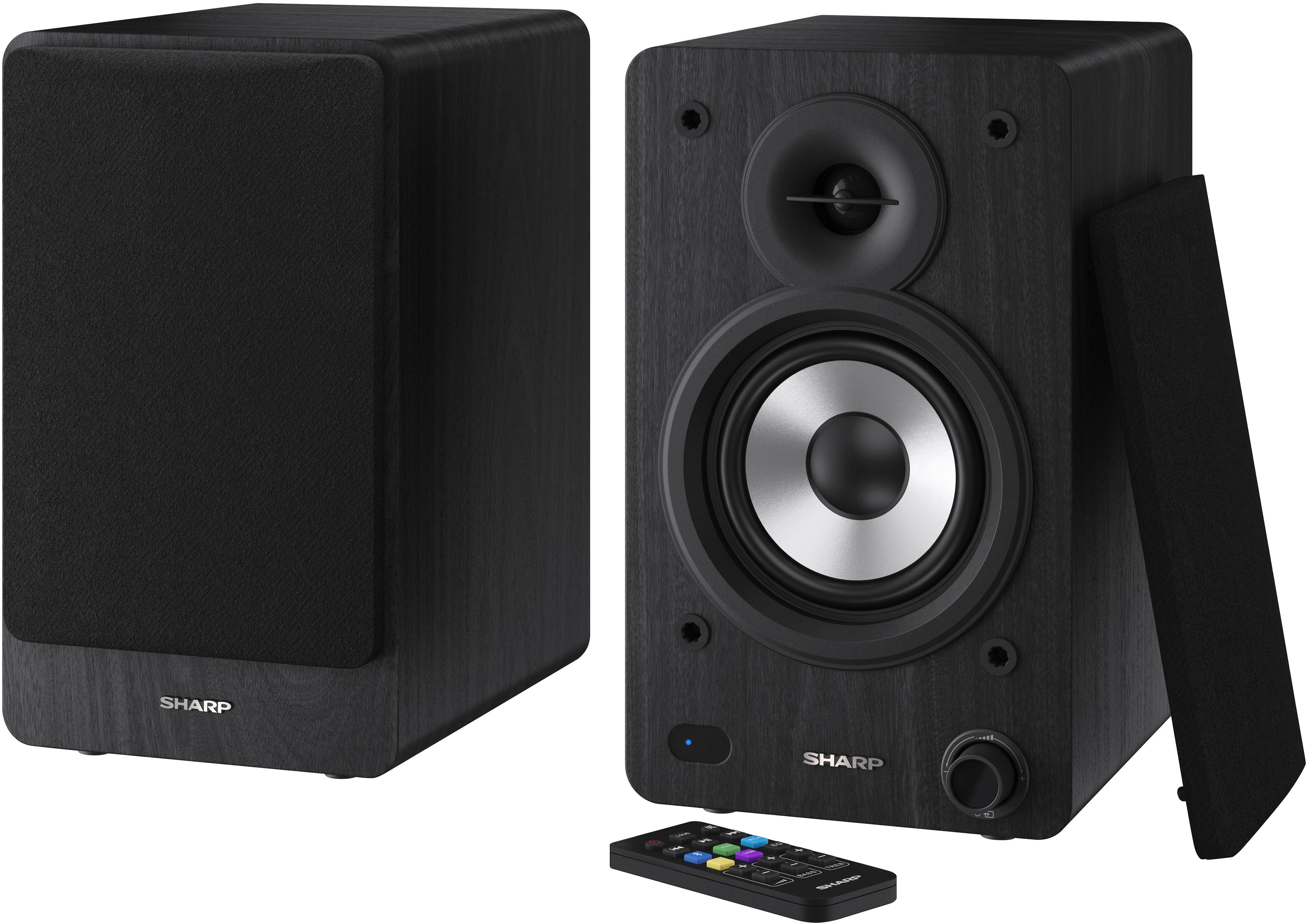 Sharp Regalboxen Lautsprecher 2.0 (Bluetooth, 60 W)