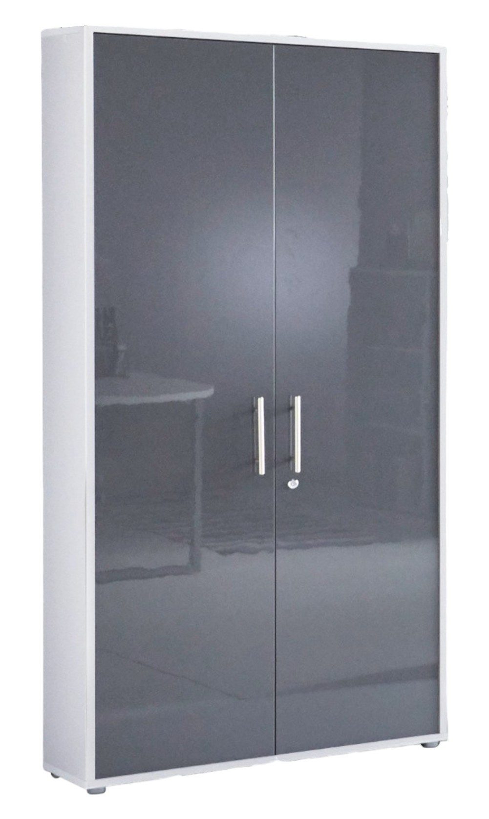 moebel-dich-auf Aktenschrank OFFICE EDITION (abschließbar, Metallgriffe, günstig online kaufen