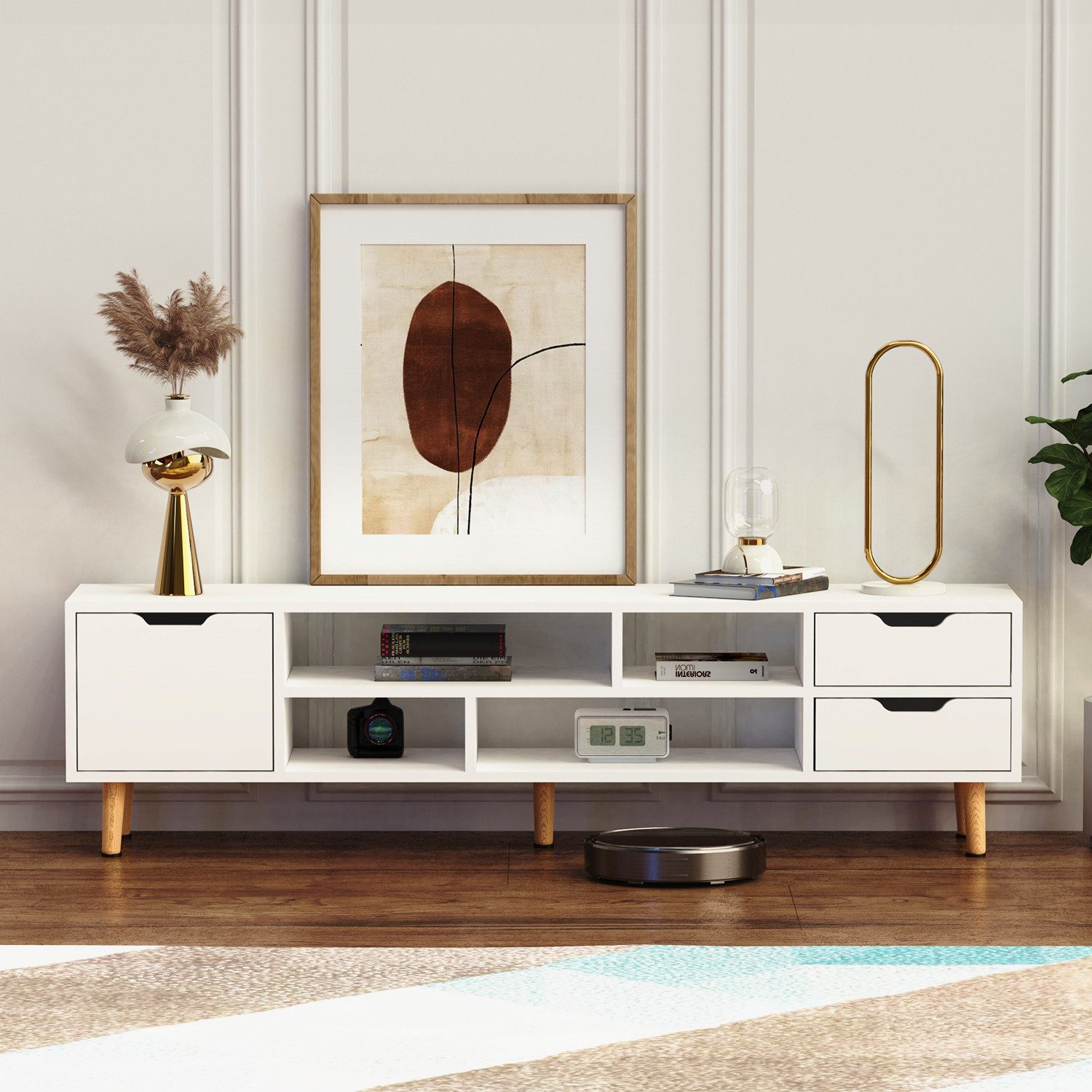 oyajia Lowboard Moderne TV Schrank mit günstig online kaufen