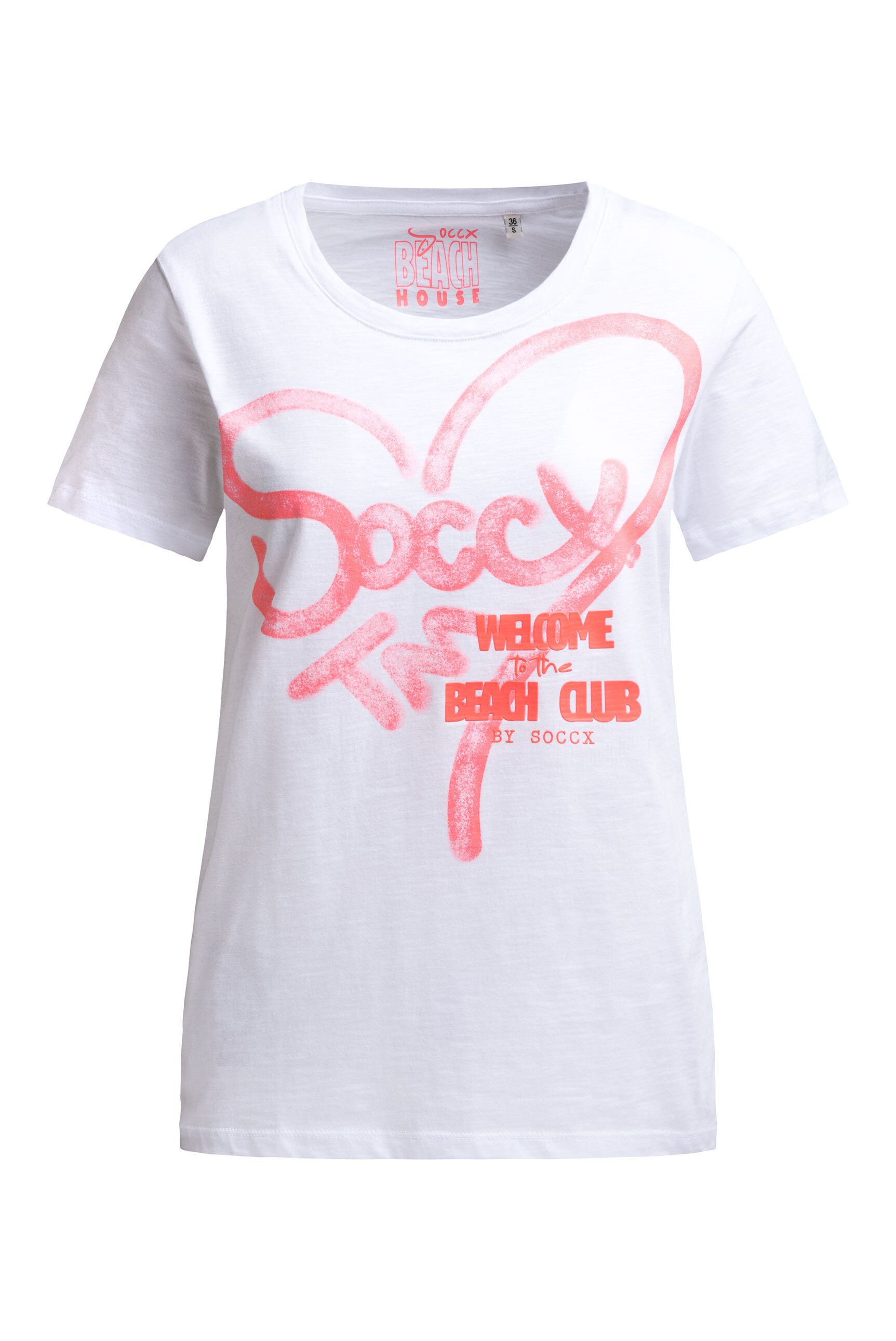 SOCCX Rundhalsshirt aus Baumwolle