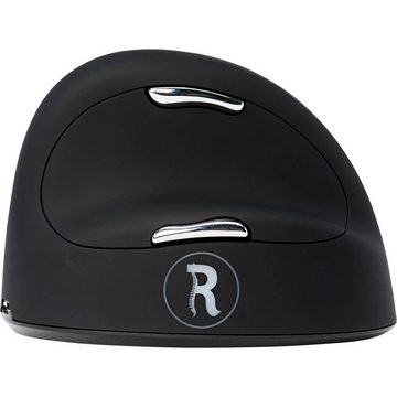 R-GO Tools Ergonomische Maus, Groß (Handlänge über 185mm), Mäuse (Ergonomisch, Wiederaufladbar, USB-Anschluss, Integriertes Scrollrad)