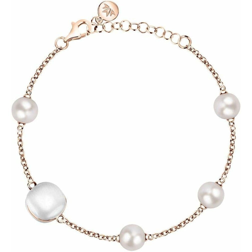 MORELLATO Kette mit Einhänger Silver bracelet with pearls Gemma Perla SATC08