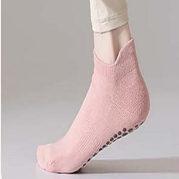 KIKI ABS-Socken Yoga Socken für Damen und Herren,Antirutschsocken,Barfuß,Rutschfeste (1-Paar)