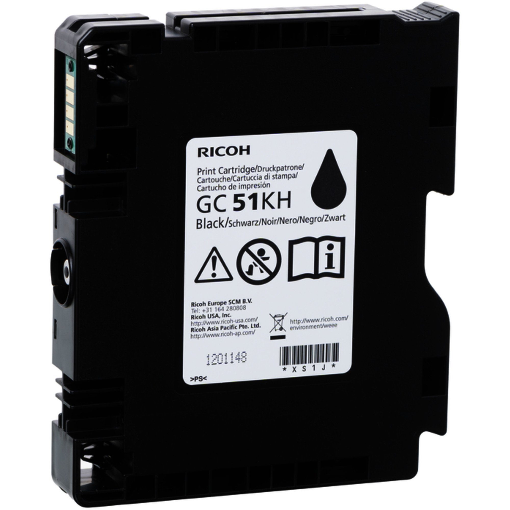 Ricoh Ricoh Tinte schwarz 405862 Tintenpatrone