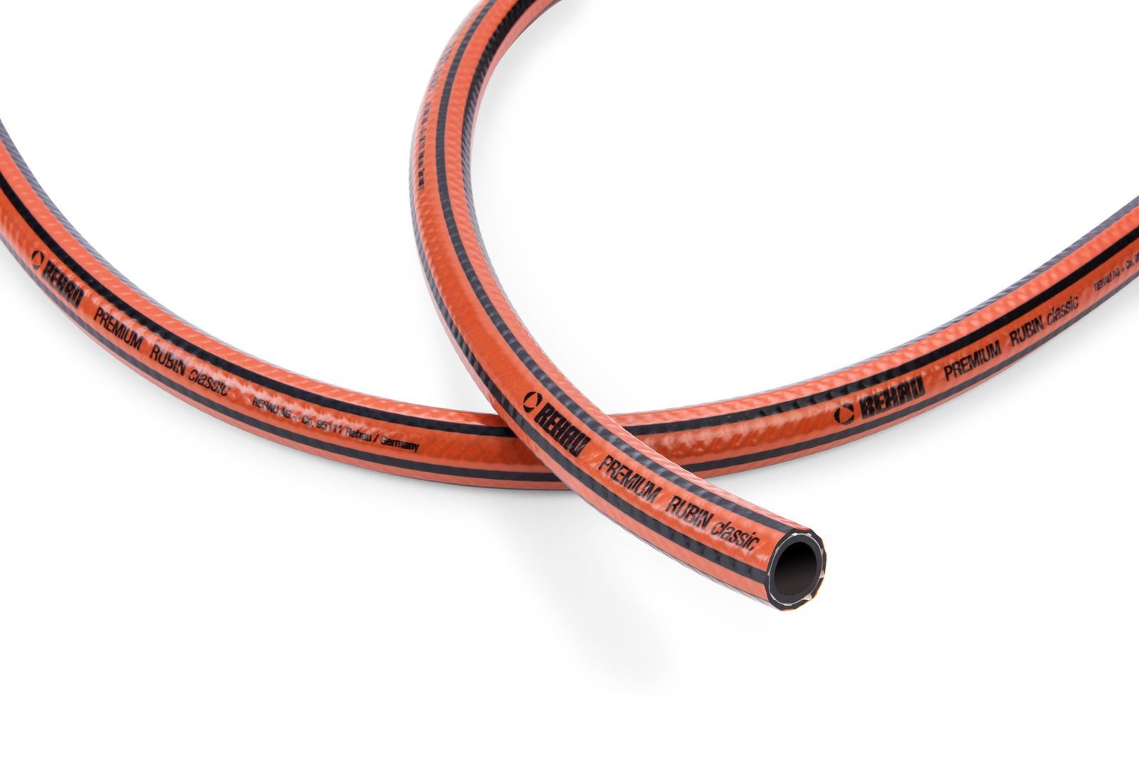 Rehau Gartenschlauch Gartenschlauch Rot 20 m 3/4" mit 18-fädige Diagonalarmierung