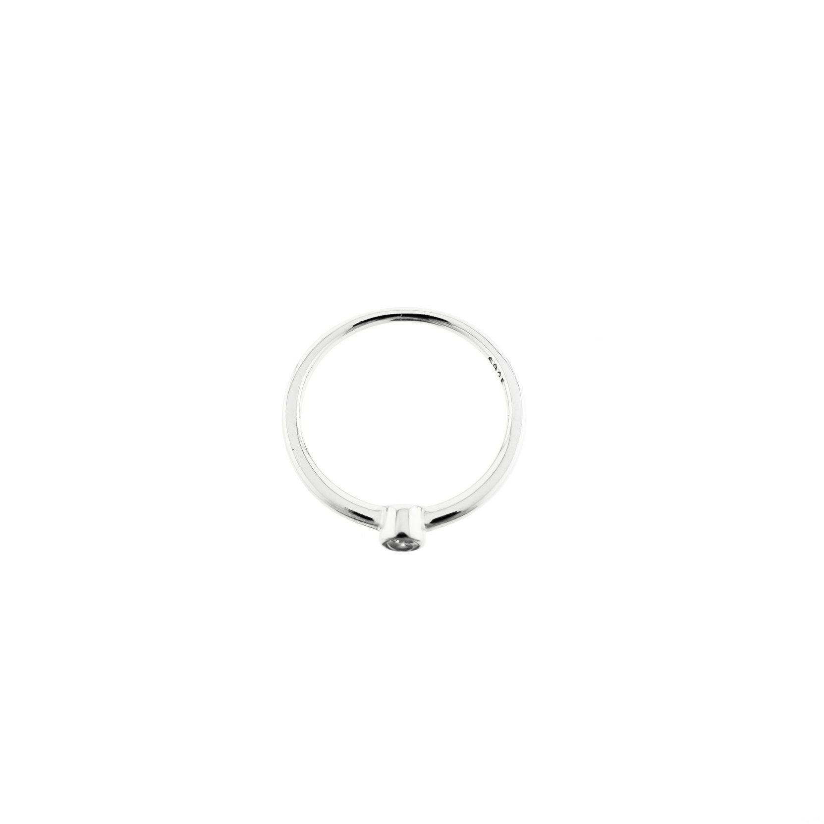 COFI 1453 Silberring aus 925er Silber mit funkeldem Stein für Damen stilvolles Schmuckstück – Bild 3 von 3