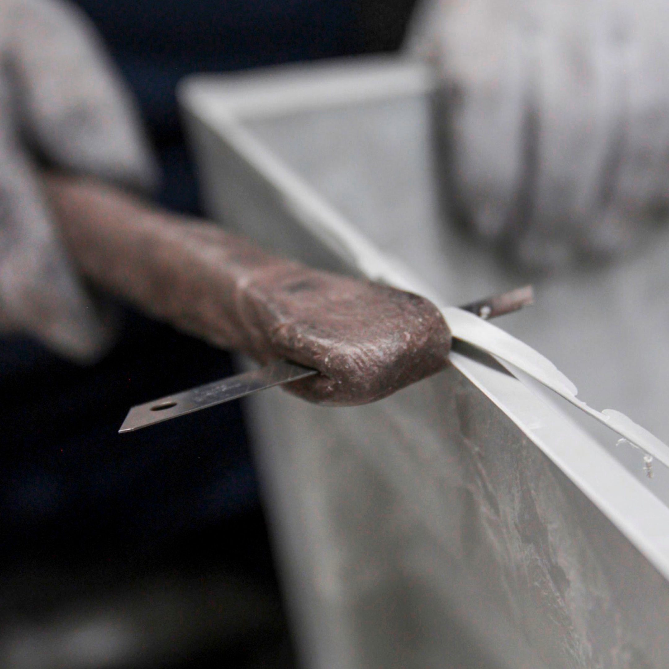 ECOPOTS Blumentopf Amsterdam Mini 8 Taupe, für den Innenbereich