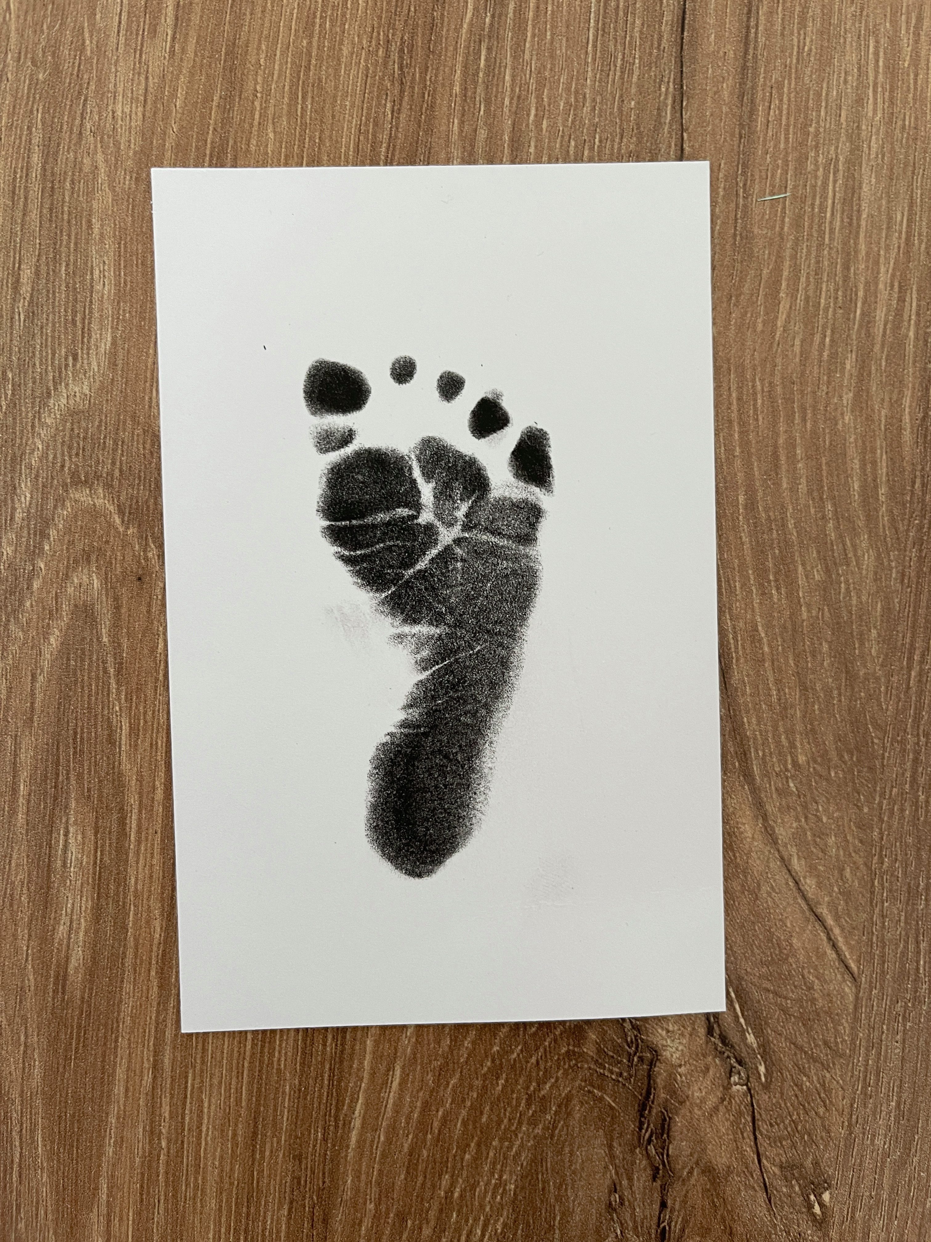 Happy Hands Handabdruck-Set Tintenfreies Baby Abdruckset für Hand- und Fußabdruck