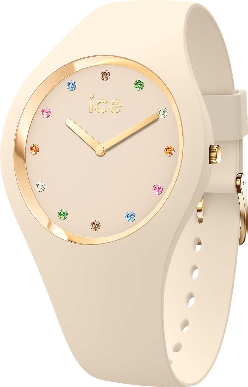 ice-watch Quarzuhr ICE cosmos Almond skin shades S, 021044, Gehäuse aus  Silikon, Ø ca. 34 mm