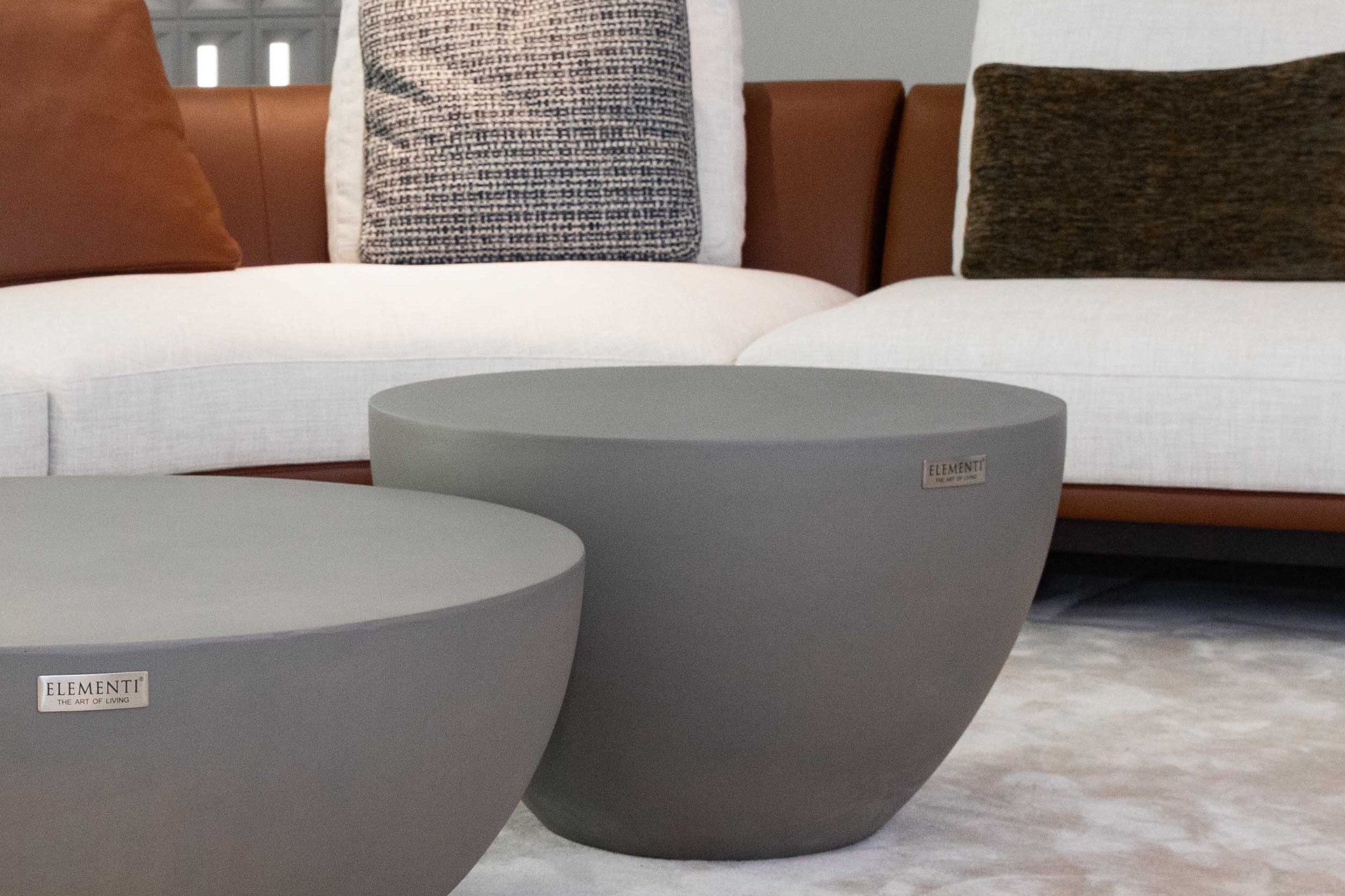 Couchtisch CHRONOS aus Beton, modern, Wohnzimmer Tisch