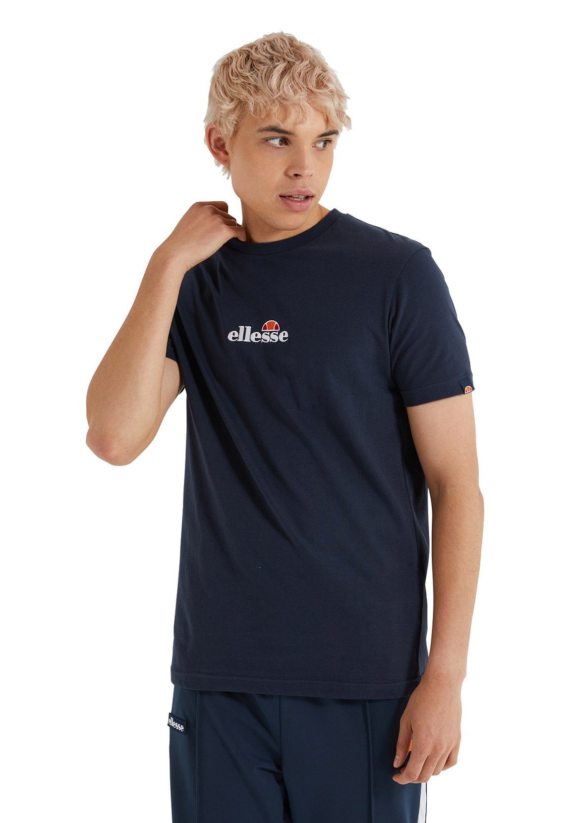 Navy Herren Ellesse Ellesse Dunkelblau T-Shirt ALTUS T-Shirt TEE