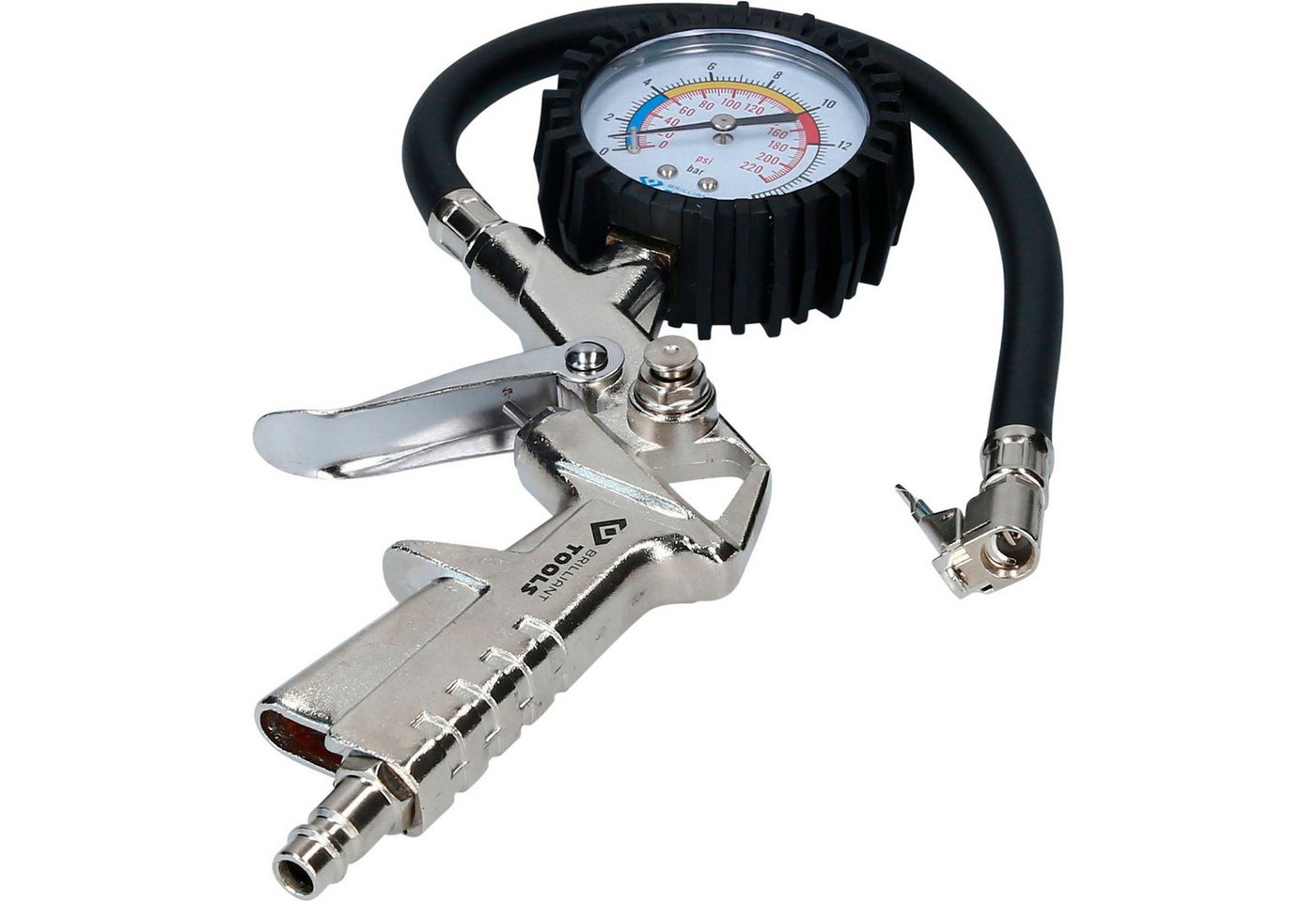 Thumbnail - Brilliant Tools Montagewerkzeug BRILLIANT TOOLS Reifenfüllmesser 0-16 bar - BT691019