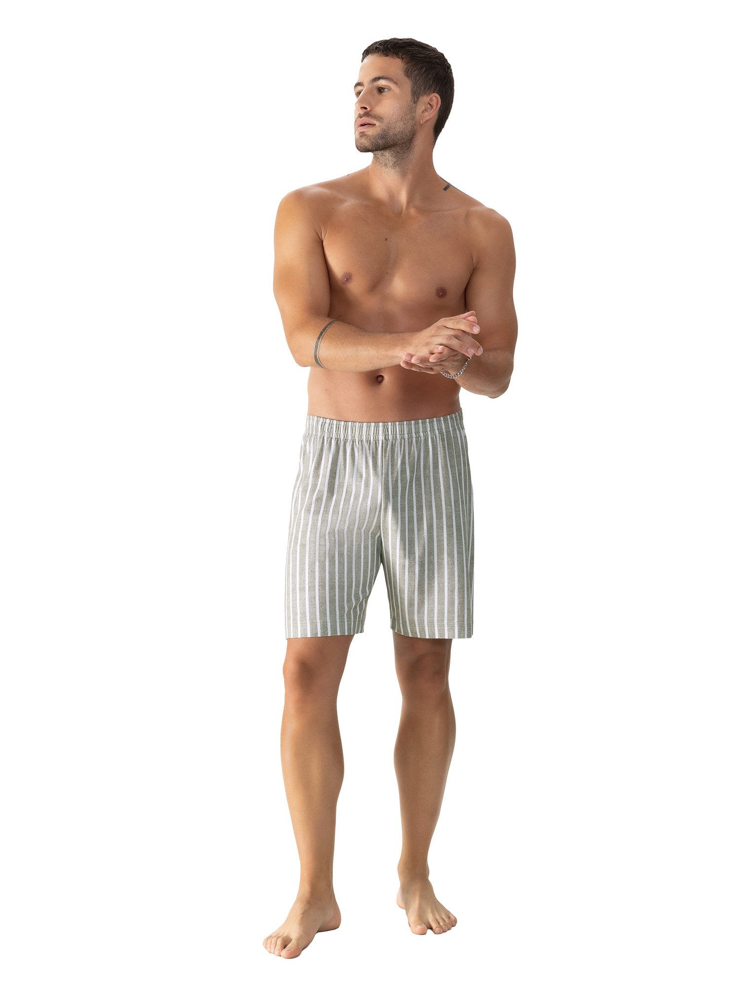 Mey Pyjamahose Mey Herren Hose kurz 31206 Salvia (1 Stück, 1-tlg., 1 Stück) günstig online kaufen