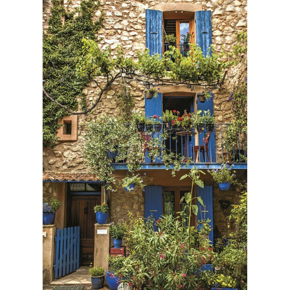 Piatnik Puzzle Puzzle Blauer Balkon 1000 Teile, Puzzleteile