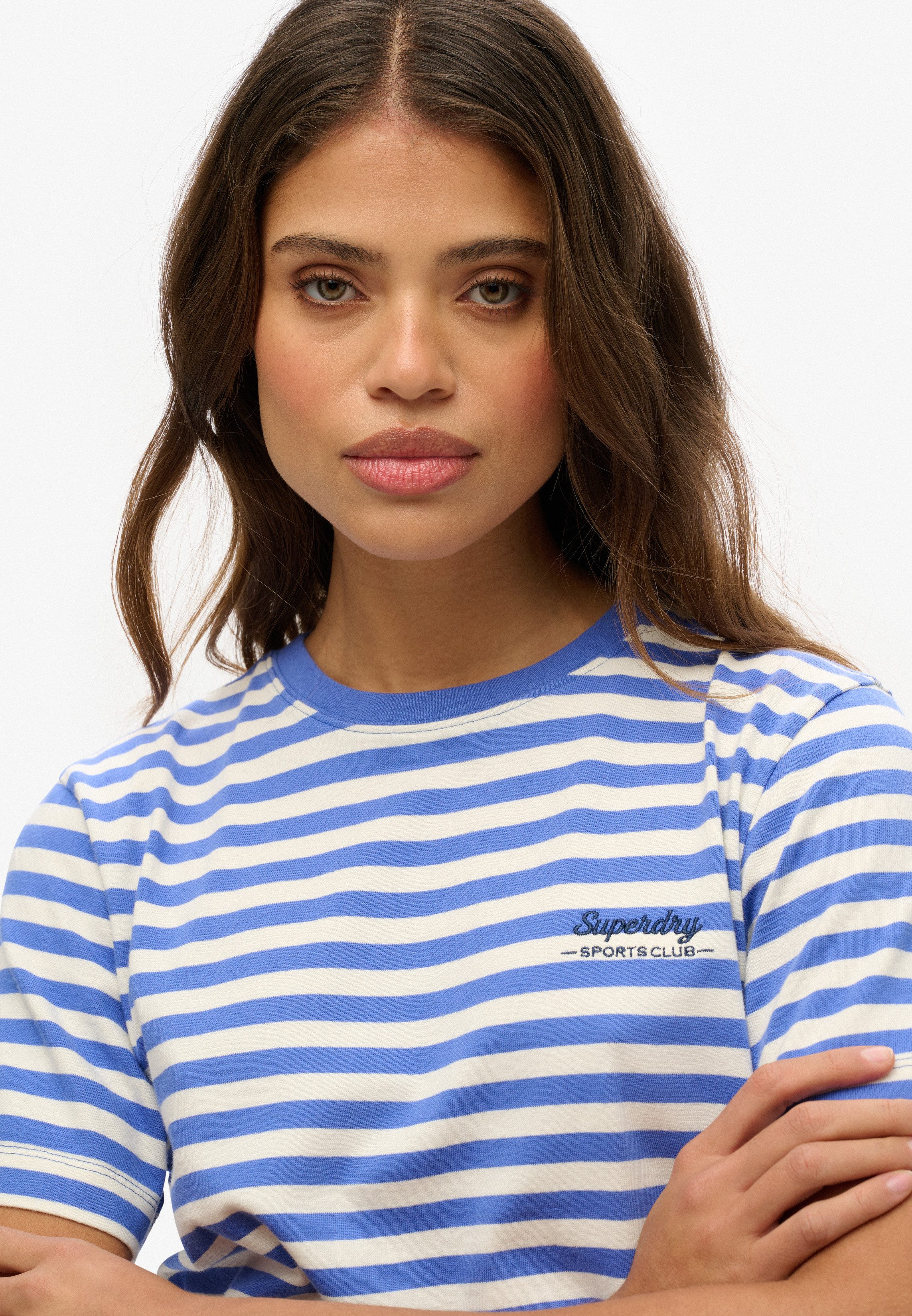 Superdry Kurzarmshirt COUNTRY CLUB PLAIN T-SHIRT günstig online kaufen