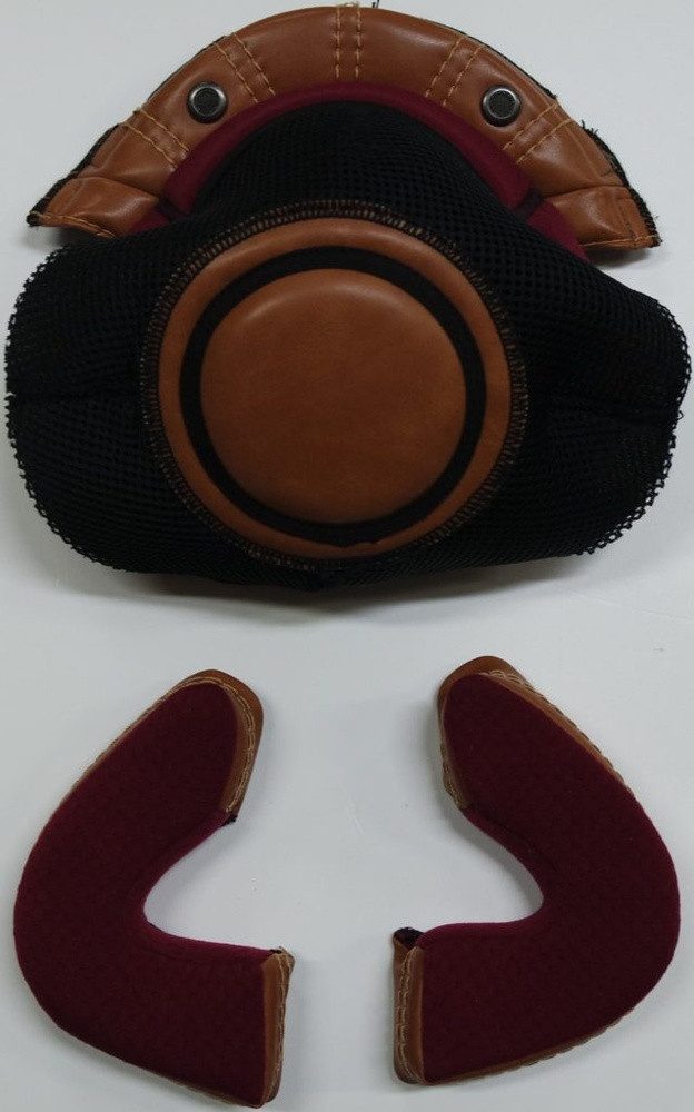 Premier Motorradhelm Vintage Evo Inner Lining Bos Brown