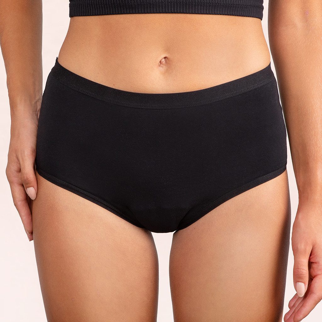 Taynie Periodenslip Comfort ultra - Periodenunterwäsche sehr starke Blutung - Damen (1-St., 1er-Pack) Ultra Dry Technologie mit Bio Baumwolle für Schutz bei starker Periode