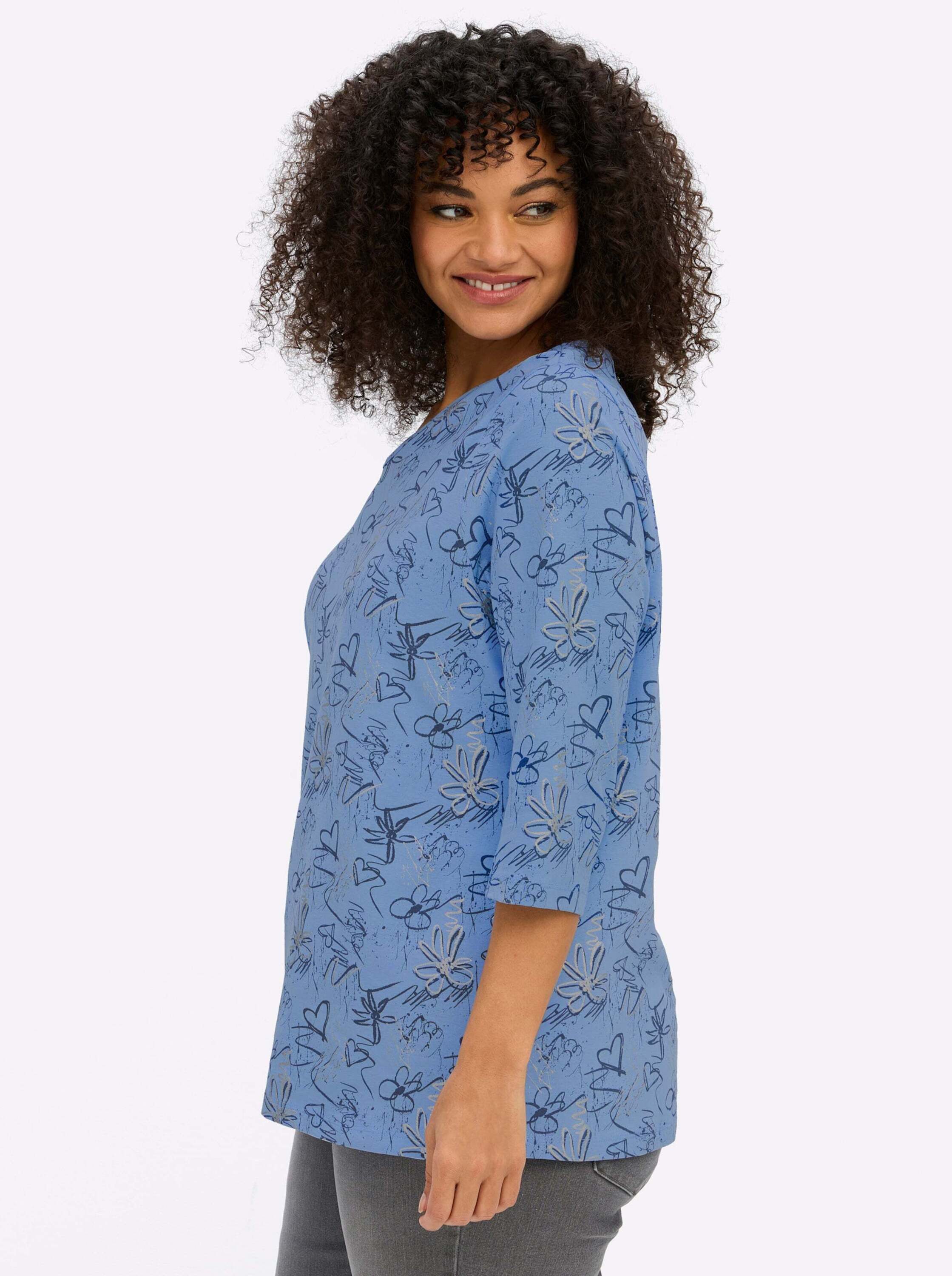 Sieh an! T-Shirt Shirt 3/4-Arm