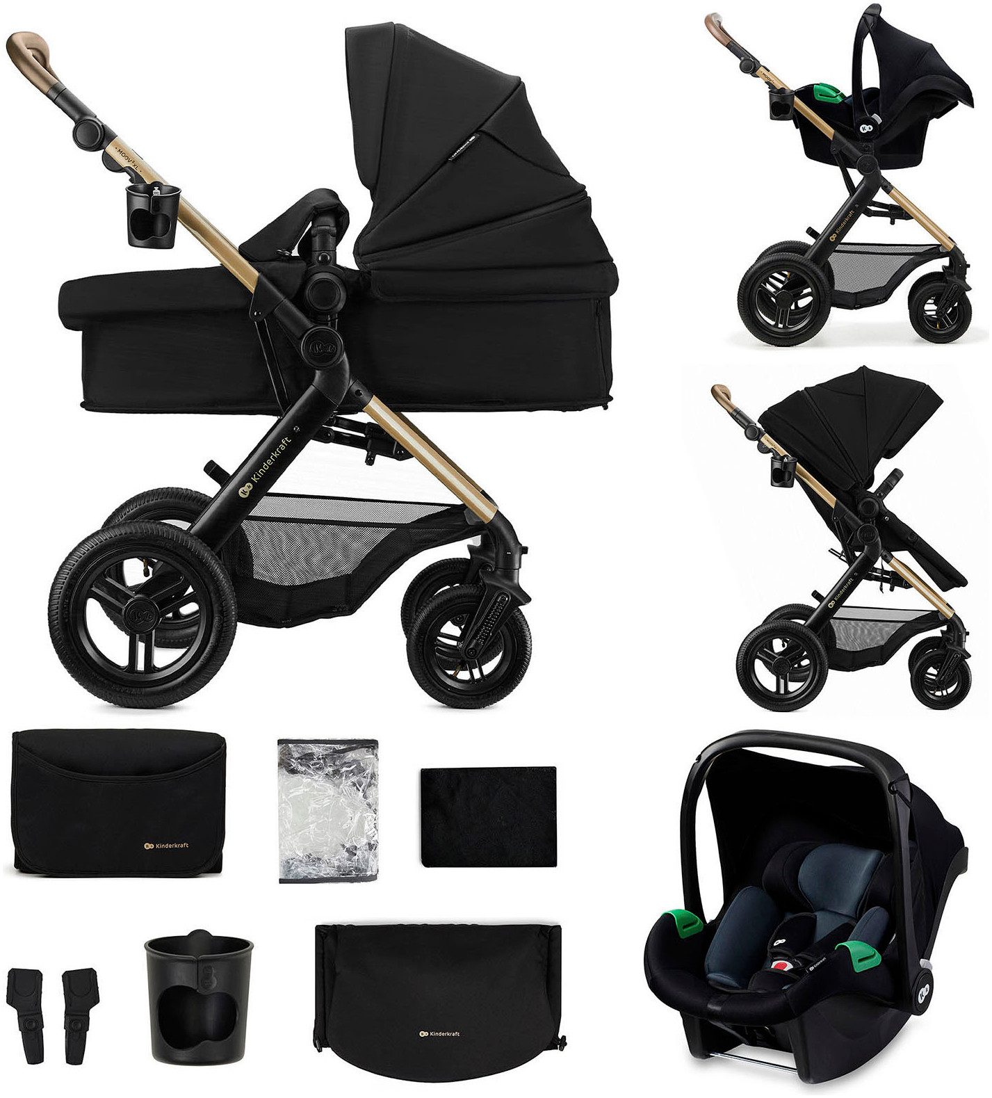 Kombi-Kinderwagen MOOV 2 XL