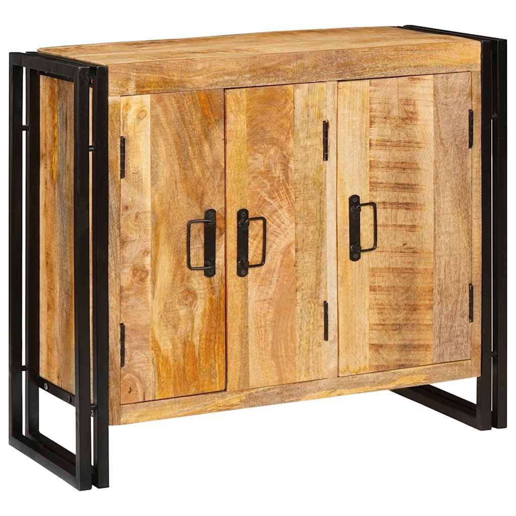 vidaXL Sideboard Sideboard Braun 80 x 33 x 70 cm Massivholz (1 St)