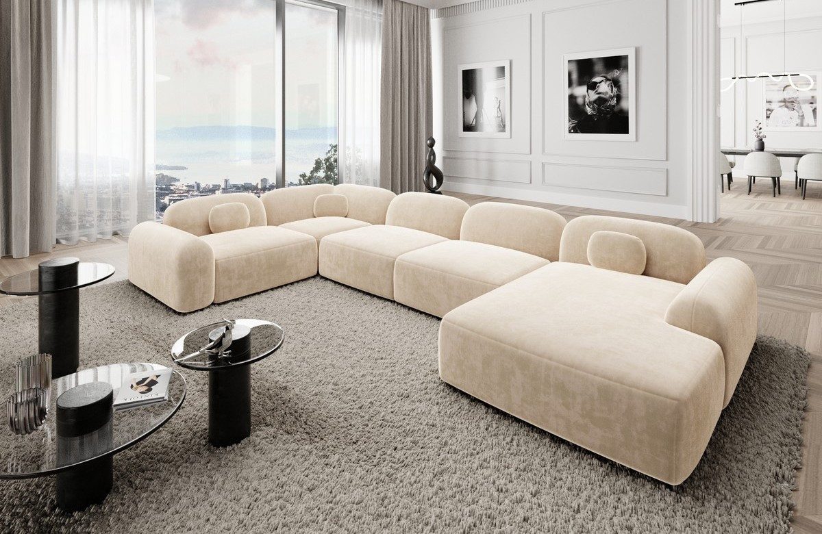 Sofa Dreams Wohnlandschaft Stoff Sofa Polstersofa günstig online kaufen