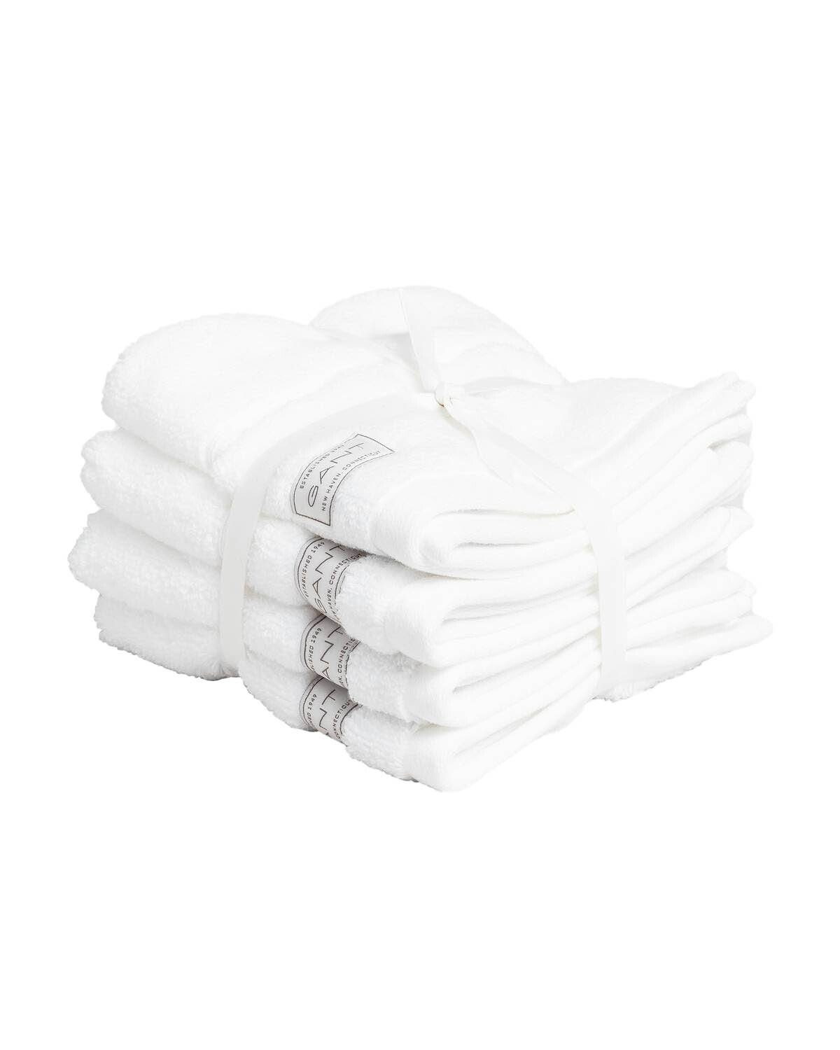 Dunkelblau -, Seiftuch, Gästehandtücher Gant (4-St) Premium 4er Pack Towel, Organic