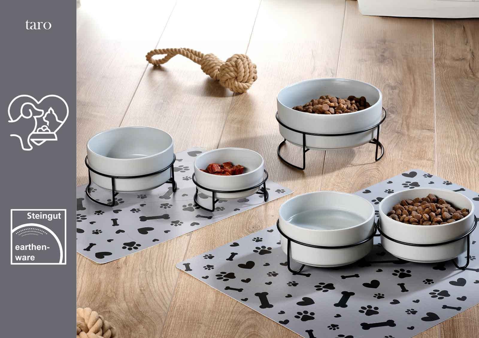 Ritzenhoff & Breker Futternapf Taro Futternäpfe ø 17 cm 2er Set, Steingut