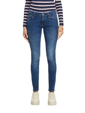 Esprit Skinny-fit-Jeans Recycelt: Skinny Jeans mit niedrigem Bund