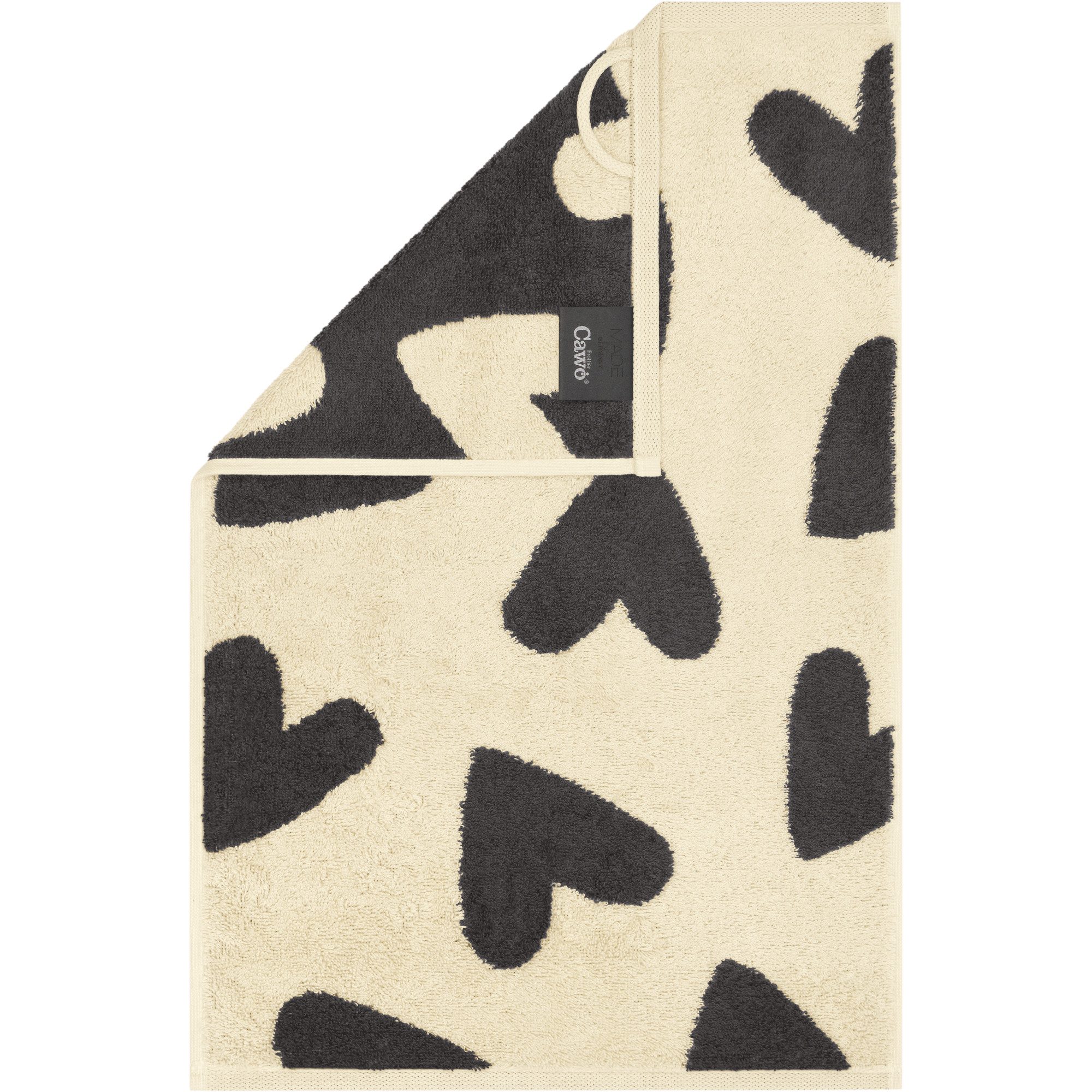Cawö Handtücher Heart Beats Hearts 6275, 100% Baumwolle (1-St) günstig online kaufen