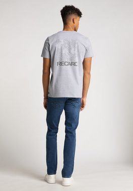 RECARO T-Shirt RECARO T-Shirt Backprint, Herren Shirt, Rundhals, 100% Baumwolle, Made in Europe